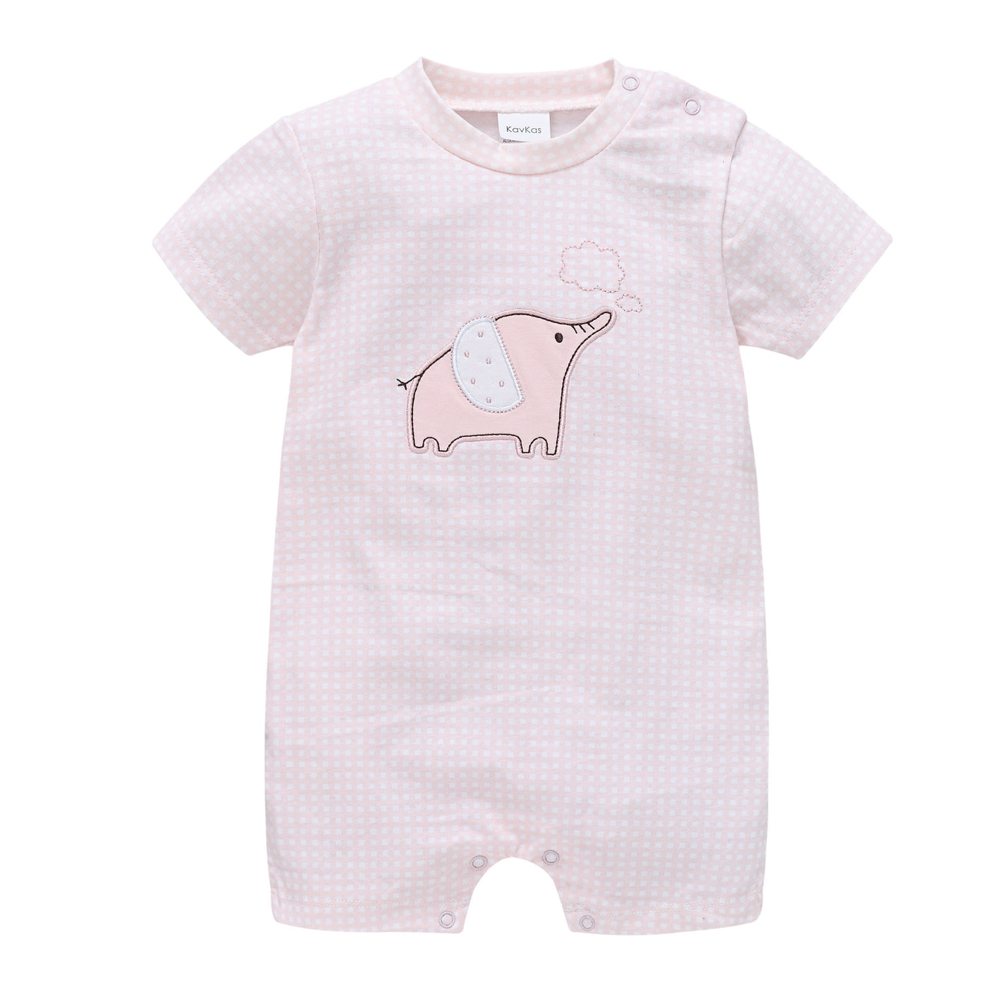 Male cartoon cotton romper baby jumpsuit summer children's clothing