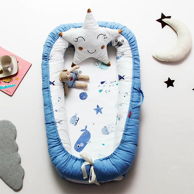 Cotton Bionic Coaxing Sleep Baby Isolation Crib